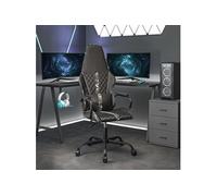 Vidaxl Chaise De Jeu De Massage Camouflage Et Noir Similicuir Multicolore