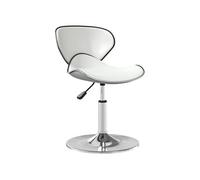 Vidaxl Chaise De Salle à manger Blanc Similicuir