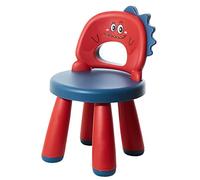 Chaise De Bureau Enfant En Plastique - Tabouret enfant - Fauteuil Enfant Et Bébé Ergonomique Confortable Légère Robuste - Adapté De 2 À 6 Ans - Facile À Nettoyer - Design Dinosaure - Petite Chaise