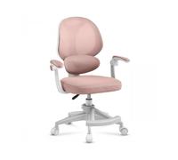 MARK ADLER Junior 4.5 Chaise Bureau pivotante | Ergonomique et Confortable | Siège réglable en Hauteur | Accoudoirs | Roues en polyuréthane | Design Moderne pour Enfants et Adolescents | Rose