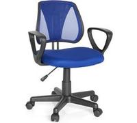 Chaise de bureau enfant / siège de bureau enfant KIDDY CD tissu maille bleu Bleu Foncé G