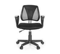 Chaise De Bureau Enfant / Siège De Bureau Enfant Kiddy Cd Tissu Maille Noir Noir
