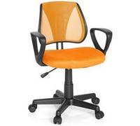 Chaise de bureau enfant / siège de bureau enfant KIDDY CD tissu maille orange Orange G