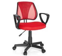 Chaise de bureau enfant / siège de bureau enfant KIDDY CD tissu maille rouge Rouge G