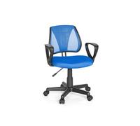 Chaise de bureau enfant / siège de bureau enfant KIDDY CD tissu maille turqouise