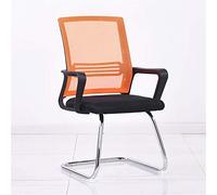 Chaise de Bureau Ergonomique avec accoudoirs et Dossier mi-Hauteur, idéale pour la Maison et(Dimensions : 57 x 50 x 58 cm), Design élégant et Confortable.