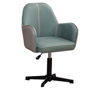 Chaise de bureau ergonomique avec hauteur réglable et pivot à 360°, design en cuir PU pour le confort de la maison et du bureau