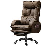 Chaise de Bureau Ergonomique avec Rangement latéral, Chaise de Direction réglable, Chaise de Direction pivotante Confortable pour la Maison, Design inclinable pour Un Confort Optimal