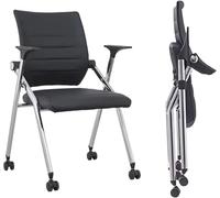 Chaise de bureau ergonomique avec roues, chaise de bureau réglable avec armoires, siège confortable en cuir pour Home Office, salle de conférence, And Workstation Use