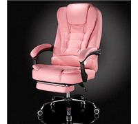 Chaise de Bureau Ergonomique avec Soutien Lombaire - Chaise de Jeu pivotante à Hauteur réglable pour étudier, Travailler, Faire du Shopping, Le Salon et la Chambre à Coucher - Dossier Haut a