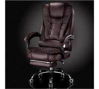 Chaise de Bureau Ergonomique avec Soutien Lombaire - Chaise de Jeu pivotante à Hauteur réglable pour étudier, Travailler, Faire du Shopping, Le Salon et la Chambre - Dossier Haut avec Repose