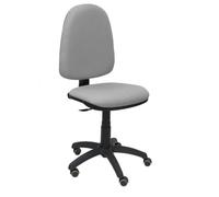 Chaise de bureau ergonomique - BALI - Modèle 04CPBALI40RP - Réglable en hauteur - Roues parquet - Tissu gris