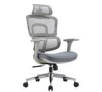 Chaise de Bureau Ergonomique Chaise d’Ordinateur de Course Ergonomique à Dossier Haut avec siège pivotant réglable pour Les Petits espaces, Chaise de Bureau en Maille Respirante pour Une UTI