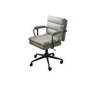 Chaise de bureau ergonomique : chaise pivotante confortable avec protection de la taille pour étudier et travailler sur ordinateur