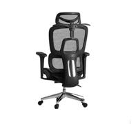 Chaise De Bureau Ergonomique Chaises De Bureau ExéCutives pour Ordinateur Repose Pieds Pivotants pour Le Jeu Appuie TêTe RéGlable 3D Accoudoirs Lombaires Inclinables