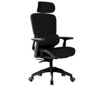 Chaise de Bureau Ergonomique chaises de Bureau exécutives Soutien Lombaire Dos Ordinateur de Jeu accoudoirs 3D réglables appuie têtes pivotant Repose Pieds Maison