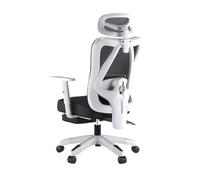 Chaise De Bureau Ergonomique Chaises De Bureau Soutien Lombaire Accoudoirs RéGlables Appuie TêTe Ordinateur ExéCutif Tournant Repose Pieds pour Ordinateur Gaming Home