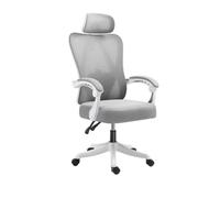 Chaise De Bureau Ergonomique Chaises Pivotantes ExéCutives Maille De Bureau Accoudoirs D’Ordinateur Soutien Lombaire Appuie TêTes RéGlable Repose Pieds Maison De Jeux