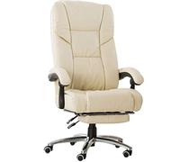 Chaise de Bureau Ergonomique de Course et de Jeu - Chaise de Bureau pivotante à Dossier Haut avec Hauteur réglable et Repose-Pieds - pour la Maison et