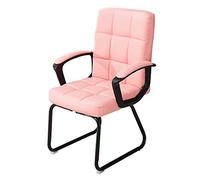 Chaise de bureau ergonomique en cuir PU à dossier haut avec pied arc, supporte 150 kg, idéale pour le bureau et la salle de réunion