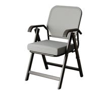 Chaise de bureau ergonomique en maille - Chaise de réunion et de conférence pliable empilable avec accoudoirs confortables - Idéale pour les salles de formation, design peu encombrant pour une