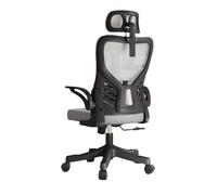 Chaise de Bureau Ergonomique Filet exécutif chaises de Gaming accoudoirs rabattables Hauteur d’Ordinateur appuie tête Soutien Lombaire RÉGLABLE Travail Étude à Domicile