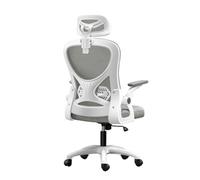 Chaise De Bureau Ergonomique Jeu avec Un Soutien Lombaire RéGlable Chaises Pivotantes ExéCutives Accoudoirs Rabattables 3D Ordinateur De Travail à Domicile