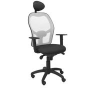 Chaise De Bureau Ergonomique Jorquera - Piqueras Y Crespo - Gris - Tissu - Avec Appui-Tête Fixe Gris