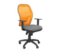 Chaise de bureau ergonomique Jorquera - PIQUERAS Y CRESPO - Orange - Tissu - Mécanisme de synchronisation