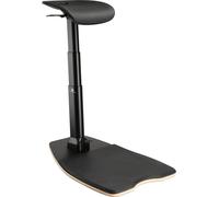 Chaise de bureau ergonomique multifonctionnelle pour travailler en position debout ou assise Tabouret de bureau Max. 125kg Hauteur réglable de 615mm à 1180mm Homeoffice