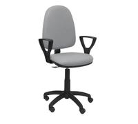 Chaise de bureau ergonomique PIQUERAS Y CRESPO - Modèle 04CP - Contact permanent et réglable en hauteur - Gris