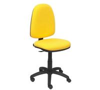 Chaise De Bureau Ergonomique Piqueras Y Crespo Modèle 04cp - Jaune - Tissu - Réglable En Hauteur Jaune