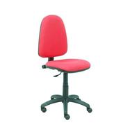 Chaise De Bureau Ergonomique Piqueras Y Crespo - Modèle 04cp - Rouge - Tissu Rouge