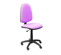Chaise de bureau ergonomique PIQUERAS Y CRESPO - Modèle 04CP - Tissu violet - Mécanisme de contact permanent