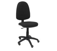 Chaise De Bureau Ergonomique Piqueras Y Crespo - Modèle 04cpbali840rp - Réglable En Hauteur - Roues De Parquet Noir