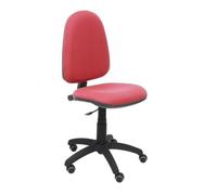 Chaise De Bureau Ergonomique Piqueras Y Crespo - Modèle 04cpbali933rp - Rouge - Tissu - Roues De Parquet Rouge