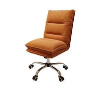 Chaise de Bureau Ergonomique pivotante à 360° avec roulettes, Confortable et sans accoudoirs, idéale pour la productivité, Hauteur réglable, Design Moderne, idéale pour Le Travail ou Les étu