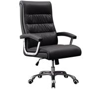 Chaise De Bureau Ergonomique, Pivotante Et Relevable, Confortable Et Pivotante, Capacité De Charge : 250 Kg.(Black Chair)