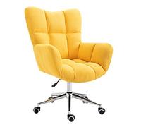 Chaise de bureau ergonomique pour bureau de style moderne avec accoudoirs et siège rembourré Hauteur réglable 45 à 53,1 cm Chaises pivotantes pour chambre à coucher Tout est bien