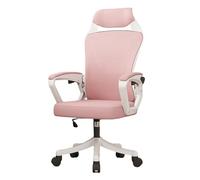 Chaise de bureau ergonomique pour jeux vidéo, inclinable à 150°, dossier en S, soutien lombaire réglable, confortable, en maille, idéale pour les études, le travail et les jeux vidéo, idéale