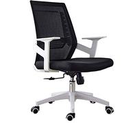 Chaise de Bureau Ergonomique pour la Maison et Les études, Design Moderne avec Support Lombaire, Hauteur réglable, accoudoirs prismatiques en Maille Respirante, capacité de 200 kg, disponibl