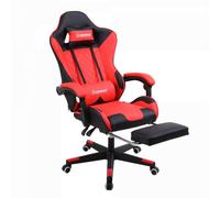 Chaise de bureau et gaming rouge Herzberg HG8081-RED