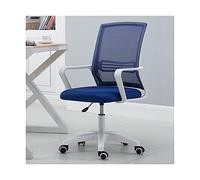 Chaise de Bureau exécutive Chaise de Bureau pivotante avec accoudoirs réglables et Dossier en Maille pivotant à 360° et siège rembourré pour Plus de Confort