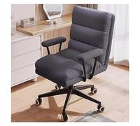 Chaise de Bureau exécutive, Chaise de Bureau pivotante réglable avec accoudoirs et roulettes, Chaise d'ordinateur Ergonomique pour la Maison, Chaise de Travail avec Support Lombaire, siège r