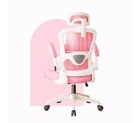 Chaise de Bureau exécutive Chaise d'ordinateur de Jeu Rose - Chaise Ergonomique avec Support Lombaire adaptatif Appuie-tête réglable 4D Accoudoirs rabattables et Bascule à 35° Parfait pour l