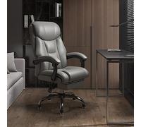Chaise de Bureau exécutive en Cuir à Dossier Haut avec roulettes, inclinable, pour Un Travail Confortable, pour Adultes (64 x 46 x 54 cm)