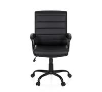 Chaise De Bureau / Fauteuil De Chef Ergosmooth Big Simili Cuir Noir Hjh Office Noir