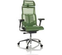 Chaise de bureau / Fauteuil de direction POFIT GEN2 Tissu maille vert hjh OFFICE Vert G