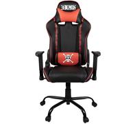 Konix Chaise de bureau gaming One Piece – Cuir PU, inclinaison 150°, coussins réglables – Noir