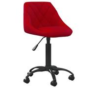 vidaXL Chaise de bureau 3088846 Velours ergonomique Gris clair